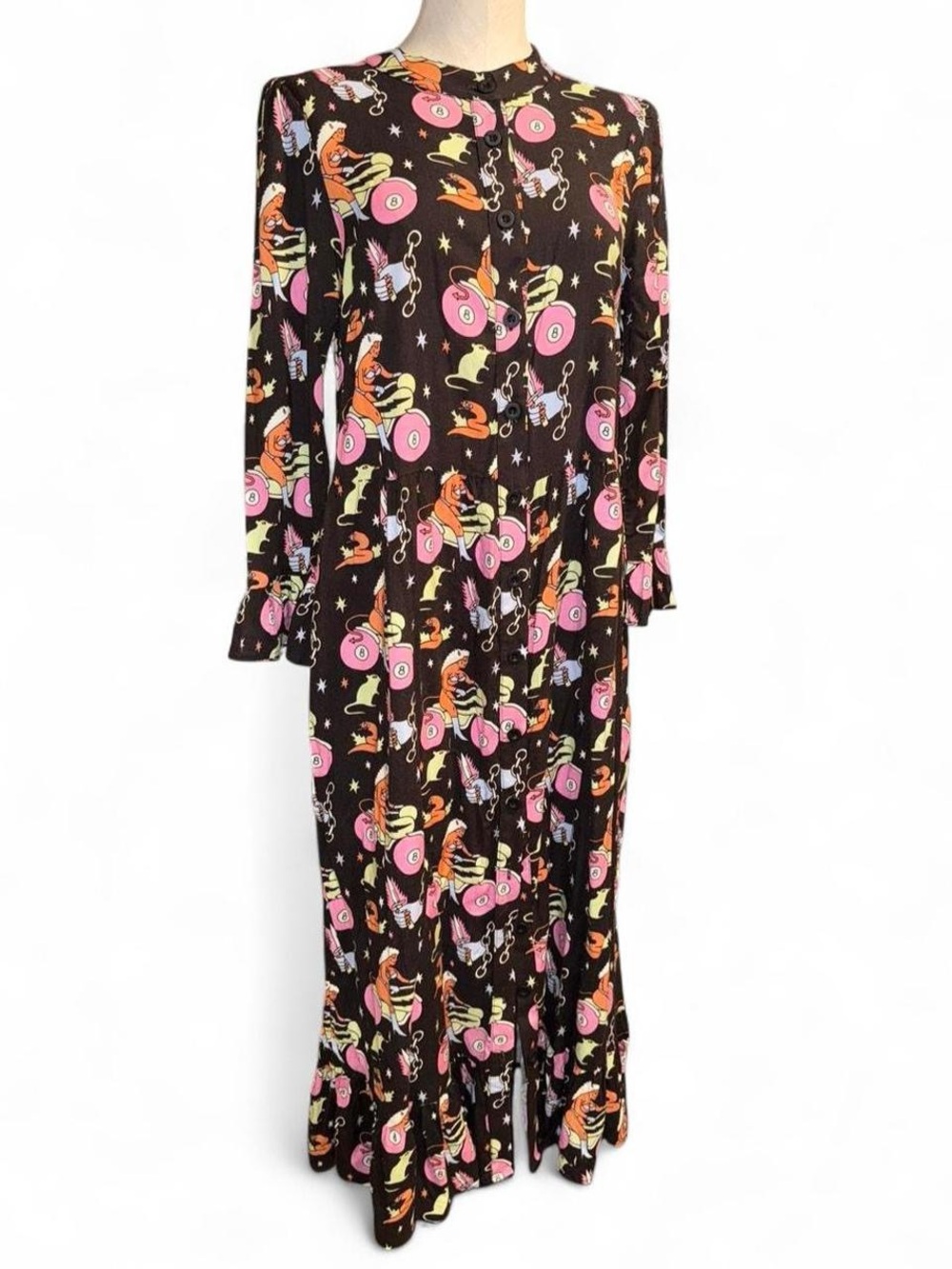 Nooworks Olive Maxi Mean Machine Dress